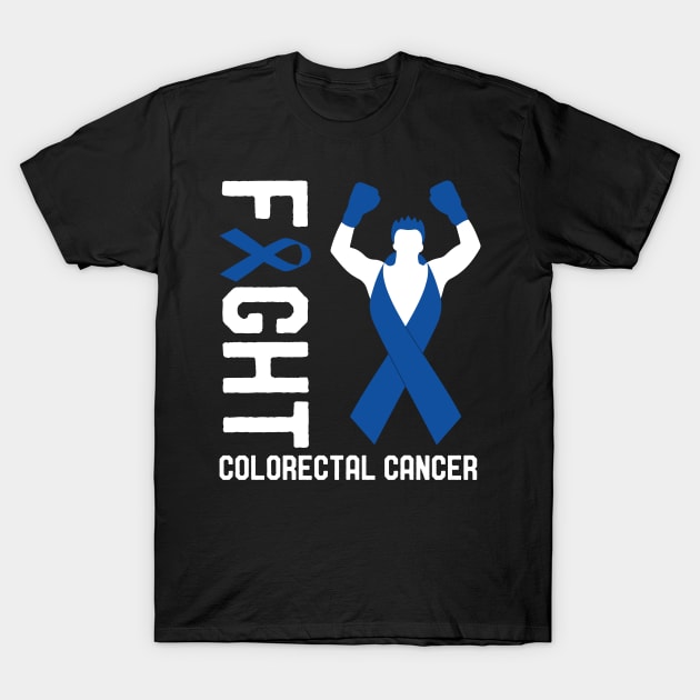 Fight Colorectal Cancer Colon Cancer Awareness Survivor Walk T-Shirt by mrsmitful01